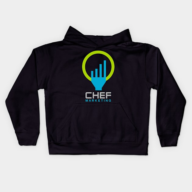 chef marketing Kids Hoodie by taniplusshop